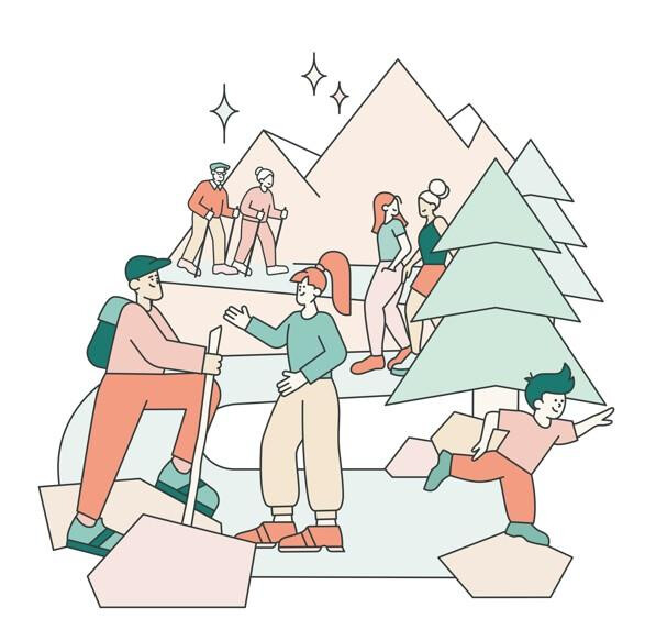 Marche à la journée