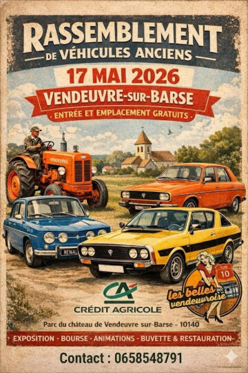 Rassemblement de véhicules anciens