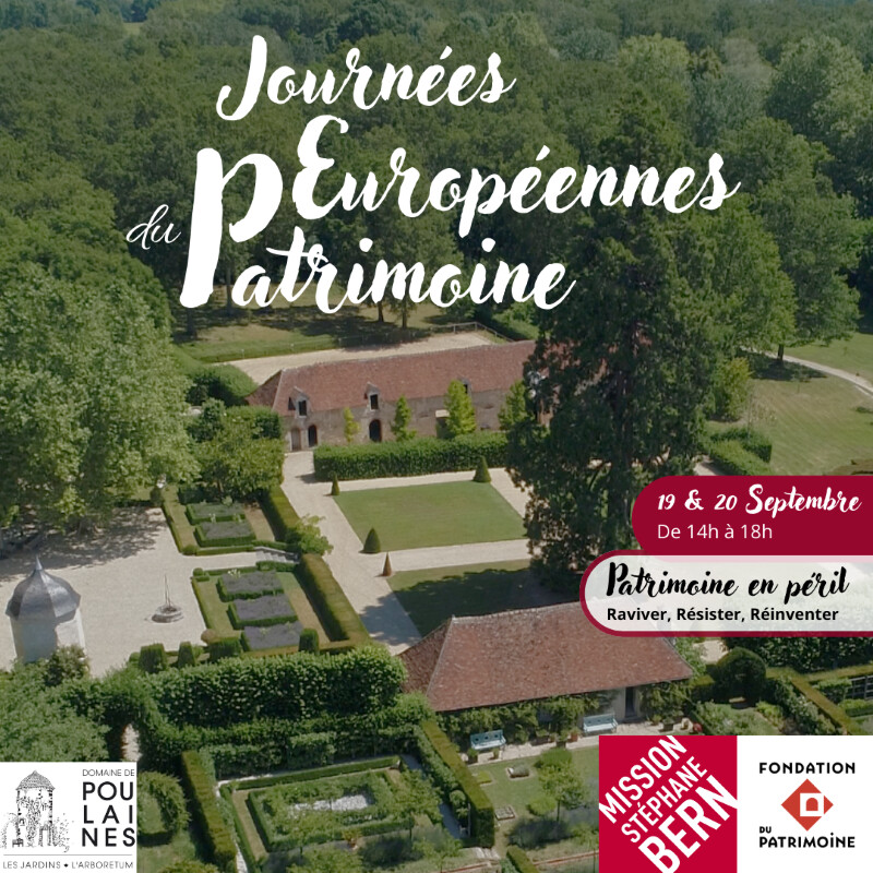 Journées Européennes du Patrimoine au Domaine de Poulaines