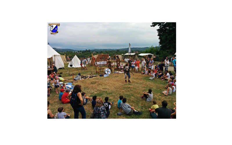 Journée médiévale au Château d'Urtubie : découverte d'un camp militaire