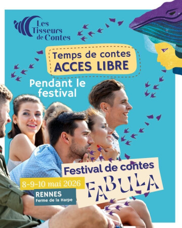 Histoires en plein air à Rennes – accès libre | Festival Fabula
