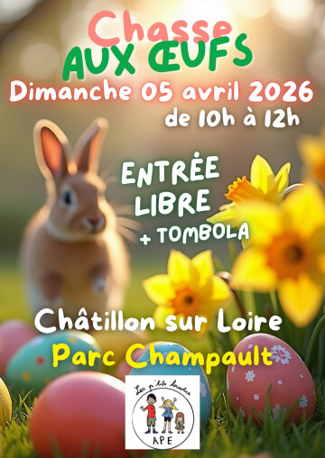 Chasse aux oeufs de Pâques