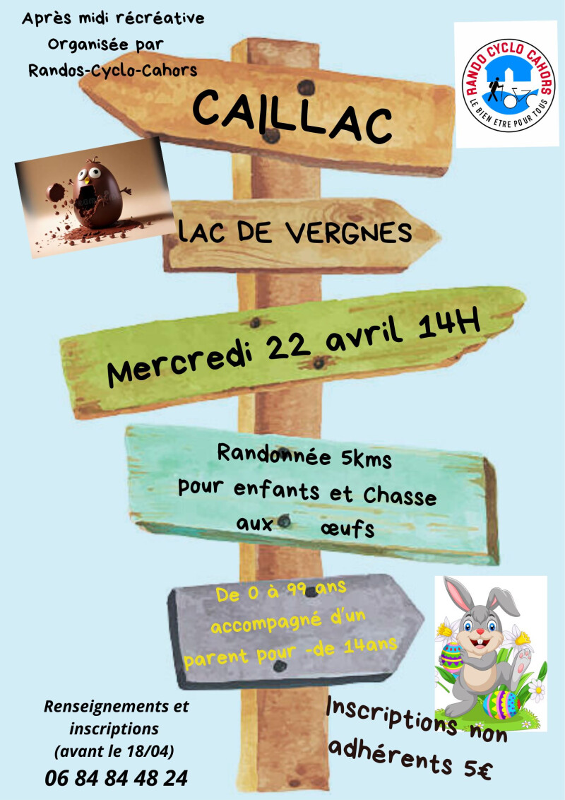 Randonnée enfants et chasse aux oeufs