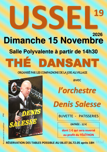 Thé dansant Denis Salesse et son orchestre