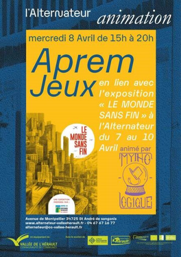 APREM JEUX AUTOUR DE L'EXPOSITION "LE MONDE SANS FIN"