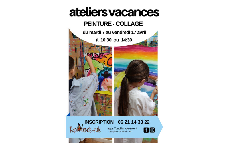 Atelier stage peinture collage