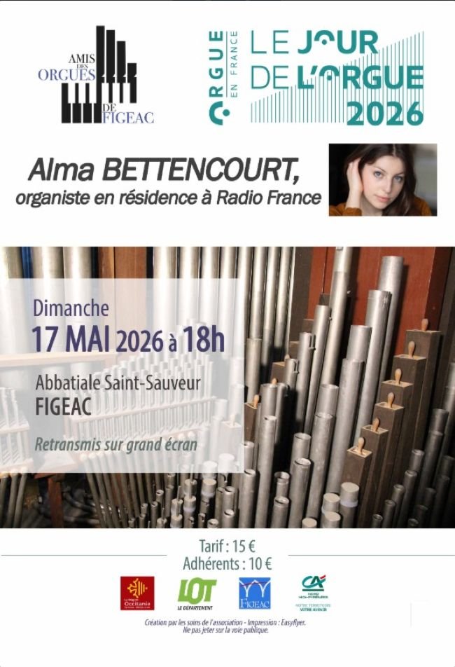 Concert des Amis des Orgues :  journée de l'orgue