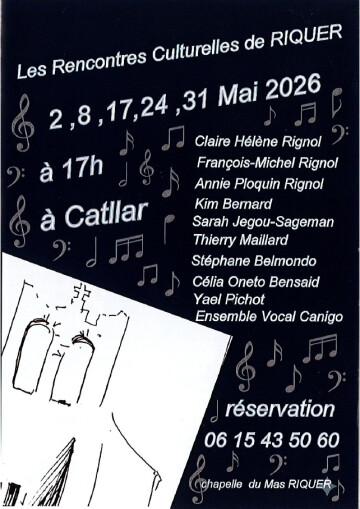 RENCONTRES CULTURELLES DE RIQUER