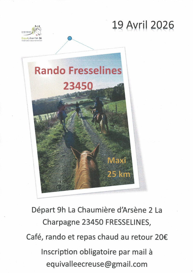 Randonnée à cheval