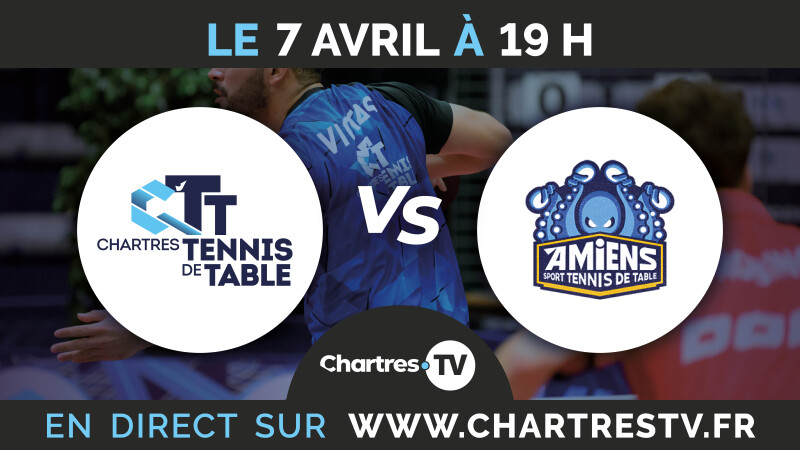 C'Chartres Tennis de table vs Amiens