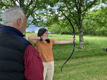 Châteaux en Fête - Tir à l’arc au Chateau de Puymangou