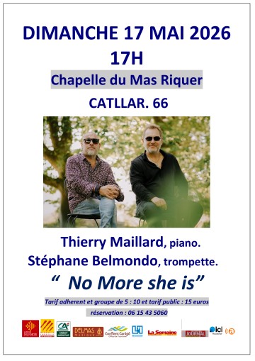 RENCONTRES CULTURELLES DE RIQUER : "NO MORE SHE IS"