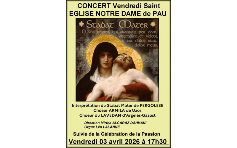 Concert Stabat Mater de Pergolèse