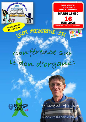 Apéritif conférence - Une seconde vie