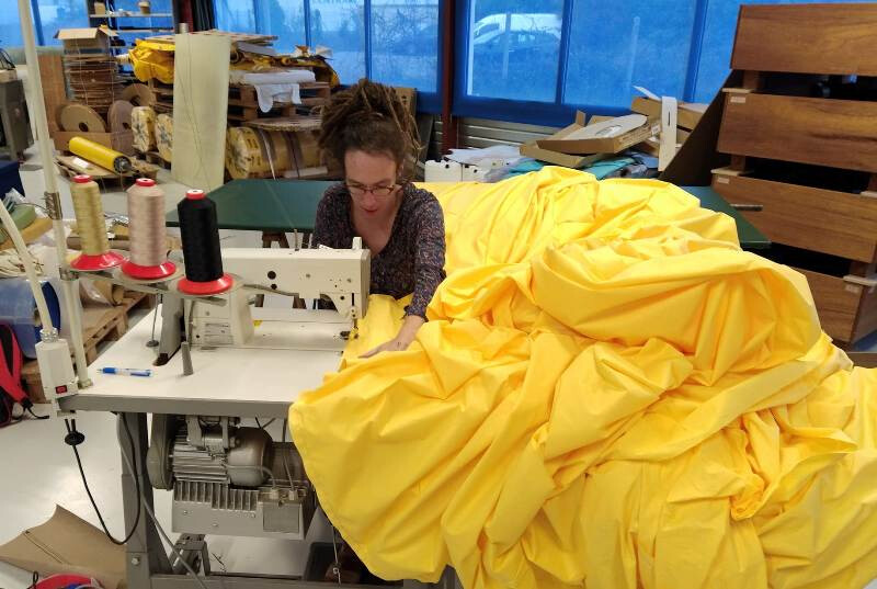 L'atelier de maroquinerie