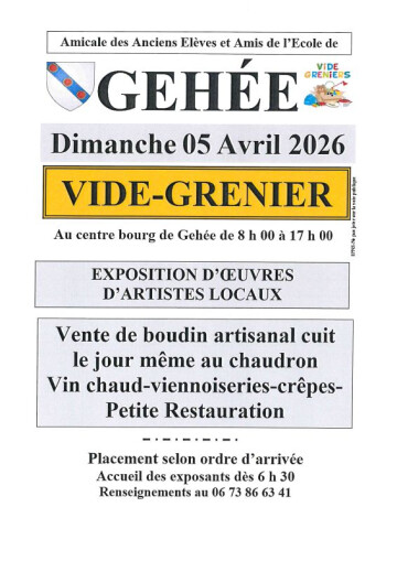 Brocante vide-greniers