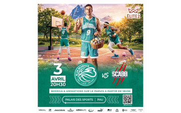 Basket ProB: Elan Béarnais Pau Lacq Orthez Vs Saint Chamond