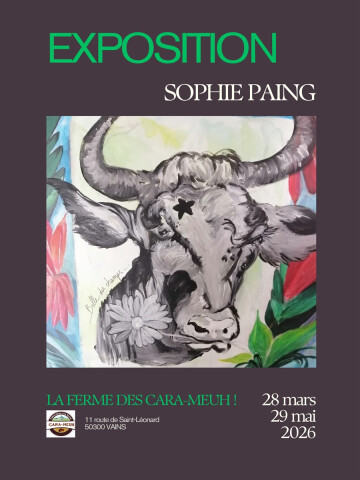 Exposition peintures Sophie Paing