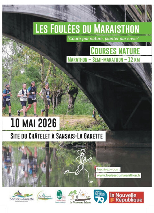 Course "Les Foulées du Maraisthon" à Sansais