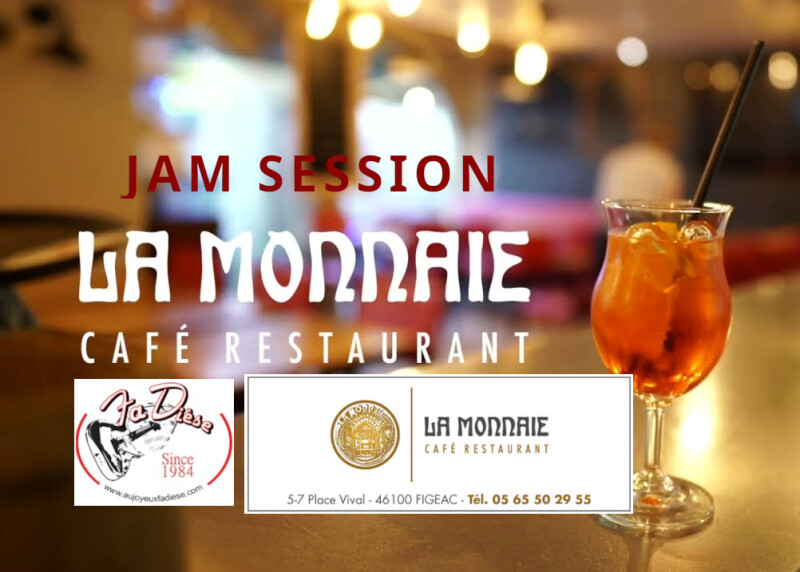 Festival Fi'jazz  : Jam Session au Café Restaurant La Monnaie