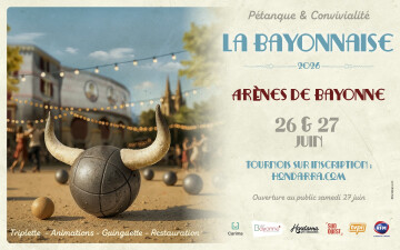 La Bayonnaise : tournoi de pétanque Grand public