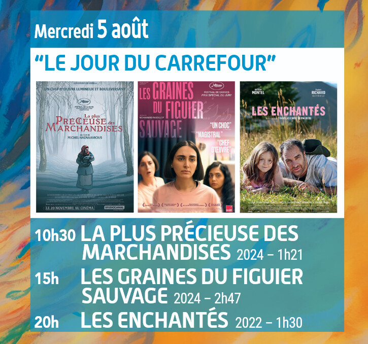 Le jour du Carrefour - Séances de cinéma