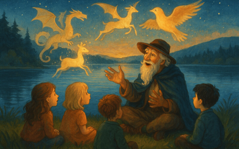 Balade contée au plan d'eau de Mézières-Ecluzelles, Festival le Légendaire