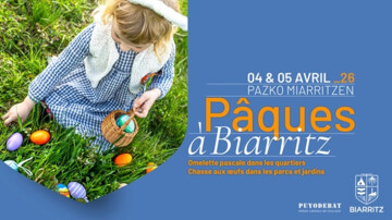 Pâques à Biarritz : Omelette Pascale dans les quartiers