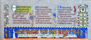 Stage d’enluminures Enfants– Châteaux en fête