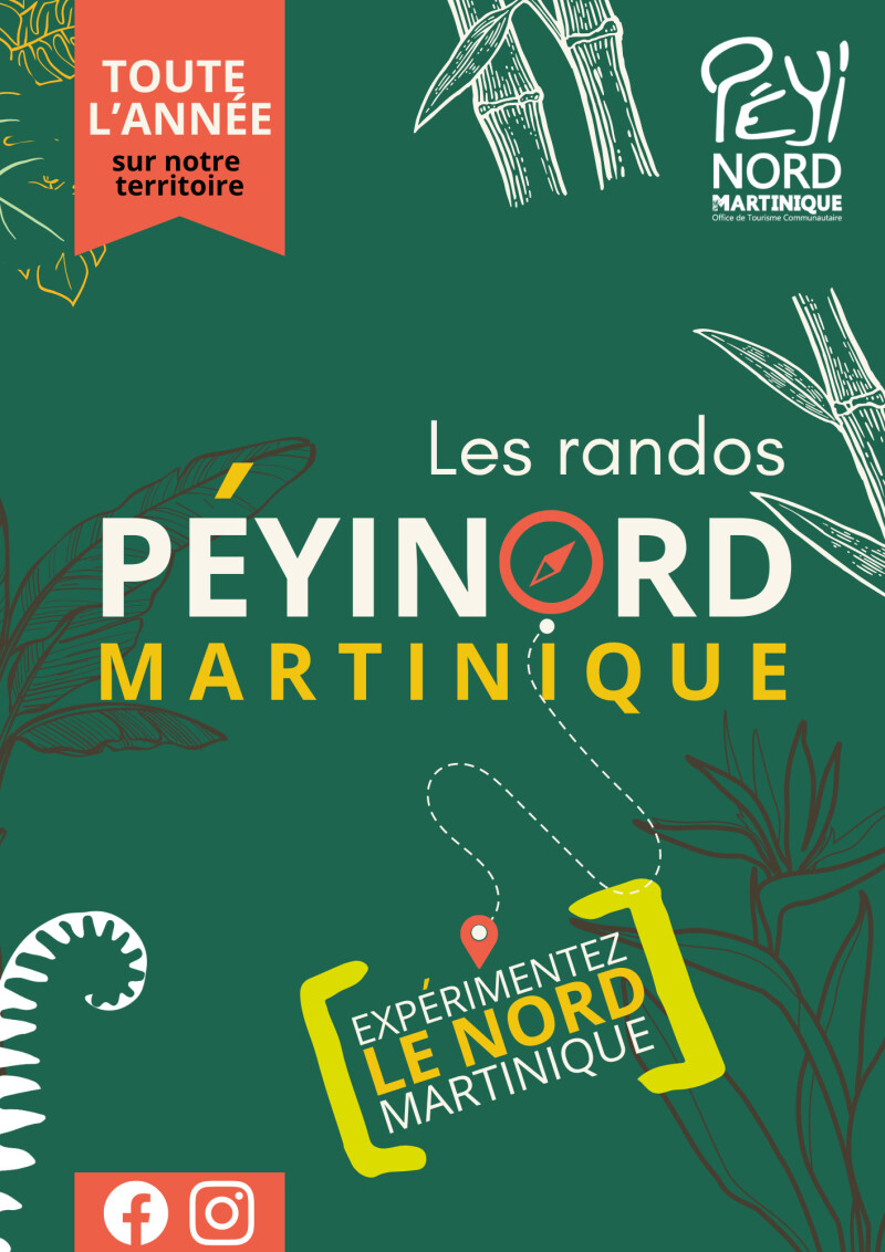 LES RANDOS PÉYINORD MARTINIQUE "Morne-Rouge"