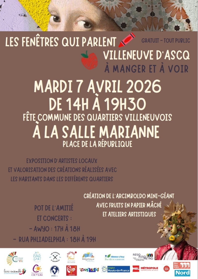 Les Fenêtres qui parlent - fête commune des quartiers villeneuvois