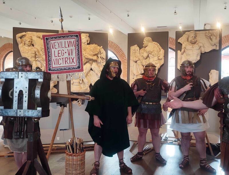 Des militaires romains au musée !