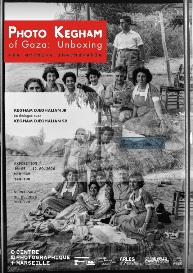 Exposition : PHOTO KEGHAM DE GAZA : UNE ARCHIVE INACHEVABLE