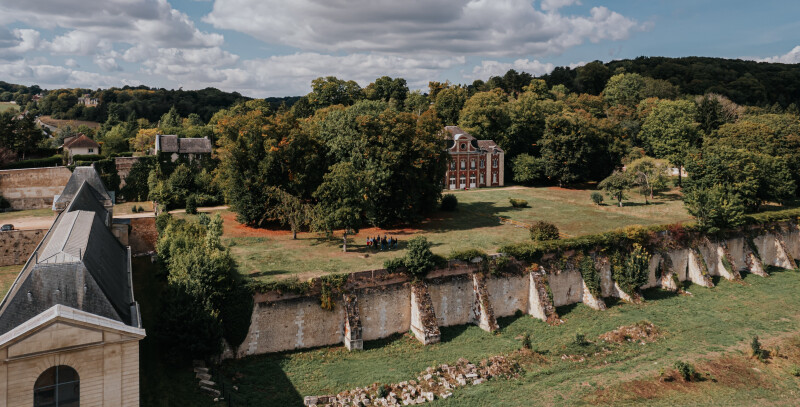 Visite libre des anciens jardins