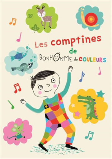Les comptines de bonhomme de couleurs
