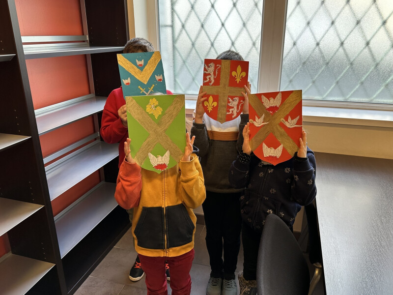 Devenons un chevalier ou une chevaleresse du Printemps (atelier d’héraldique)