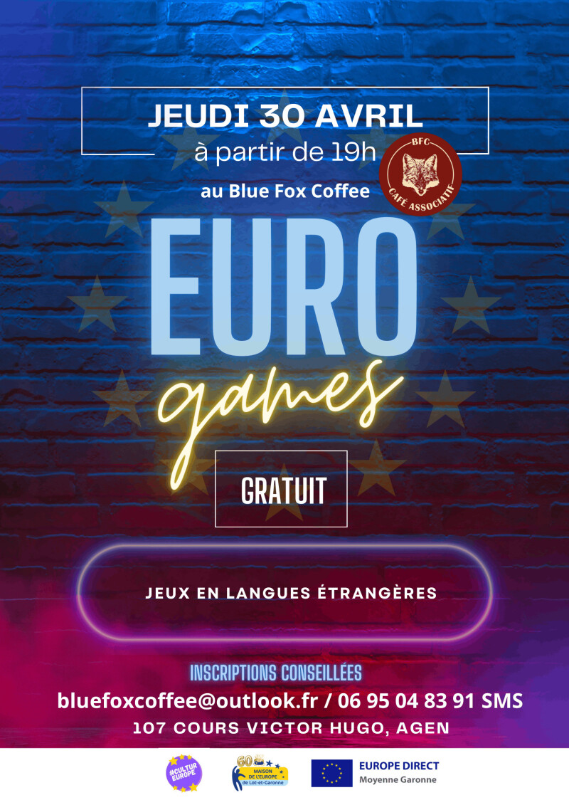 Euro Games : jeux de société en langues étrangères