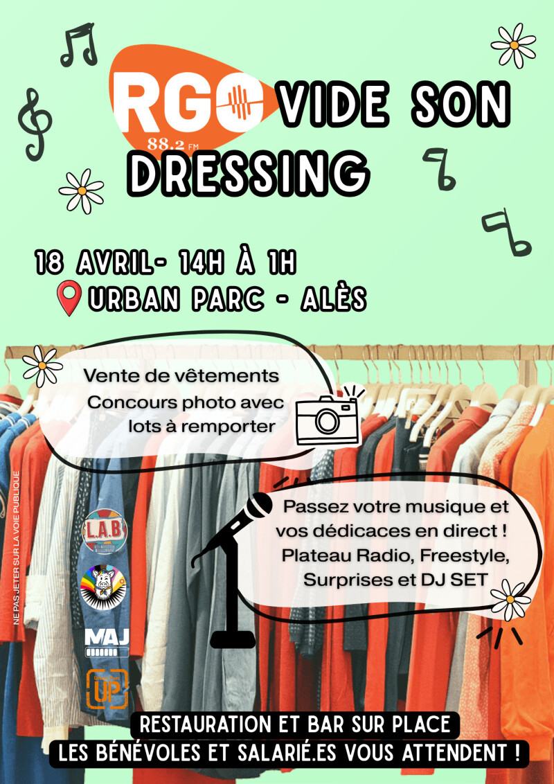 RGO vide son dressing