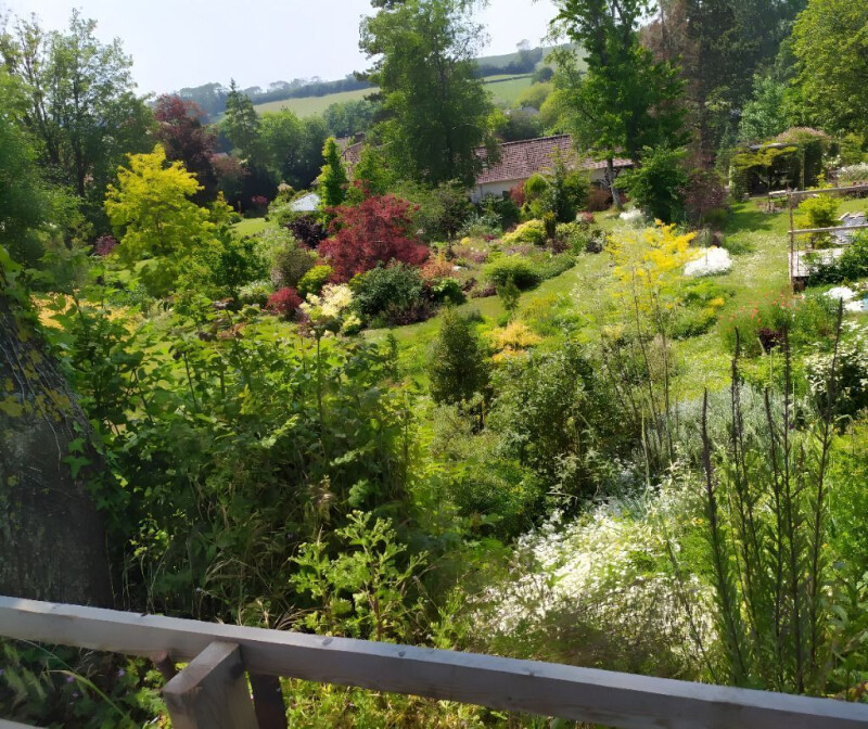 Plein la vue au jardin Gardincour