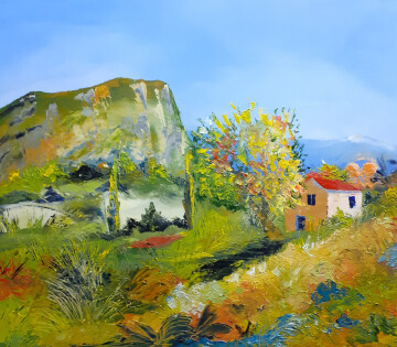 "La peinture joyeuse" exposition de Bernard Brouste