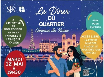 Le grand dîner avenue de Saxe