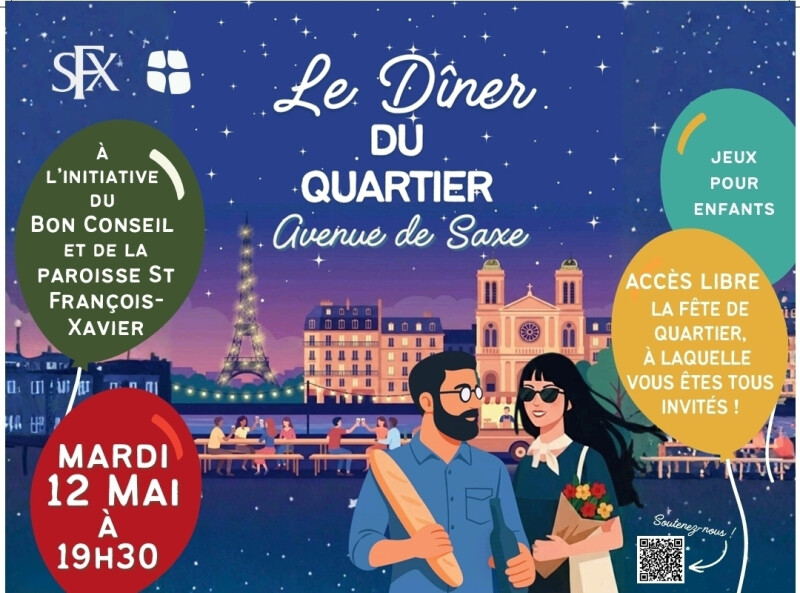 Le grand dîner avenue de Saxe