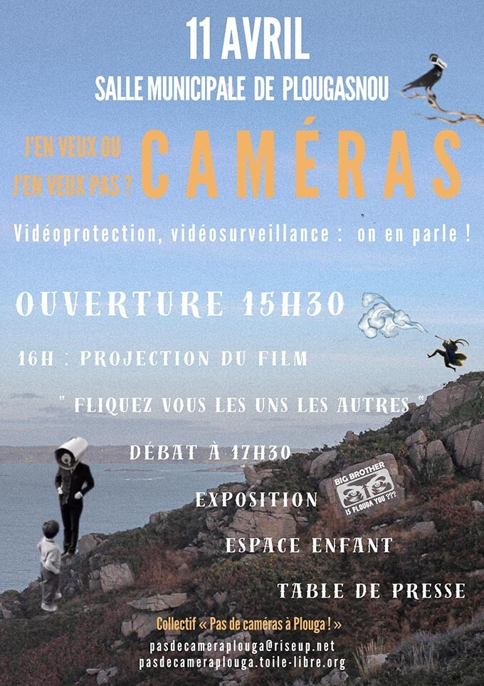 Forum « Des caméras, j’en veux ou j’en veux pas ? » à Plougasnou