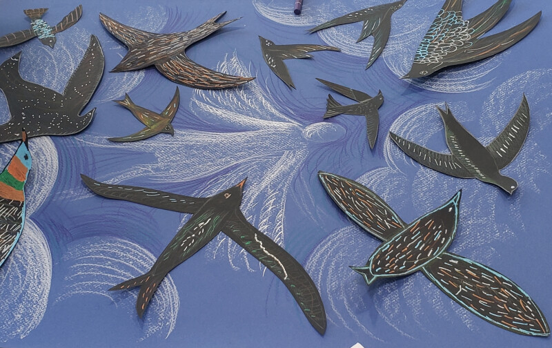 Expo : Cadavre Exquis Illustrée "Oiseaux Oiseaux"