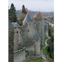 Chateau de carcassonne - haute saison