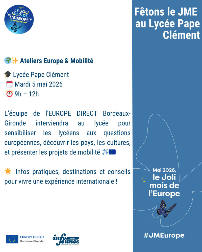 Fêtons le JME au lycée Pape Clément