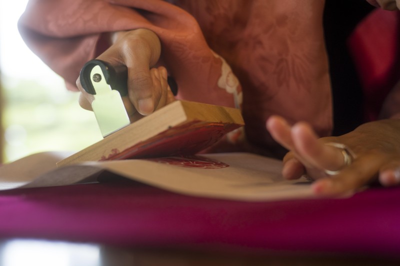 Café créatif : initiation à la linogravure