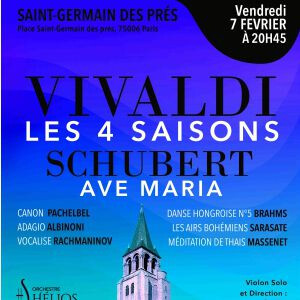 Les 4 Saisons de Vivaldi, Ave Maria et Célèbres Adagios
