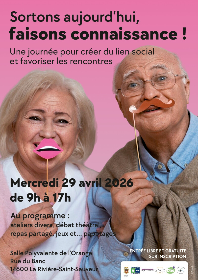 Sortons aujourd'hui, faisons connaissance