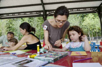 Atelier "Carte souvenir des Tuileries"
